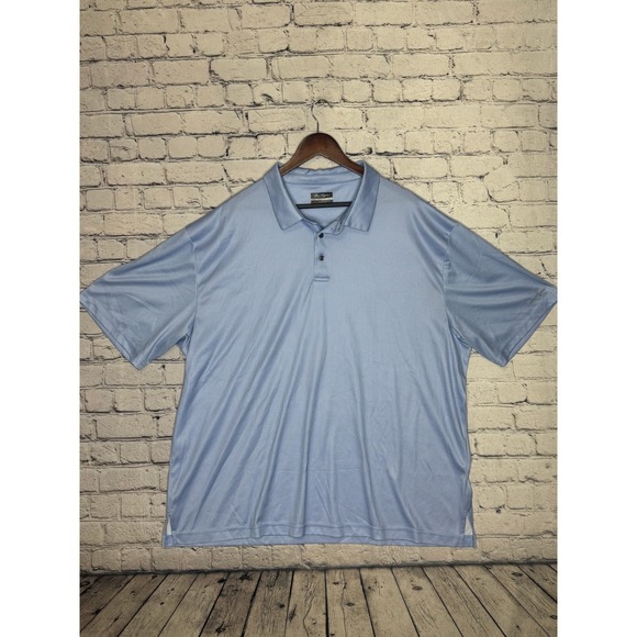 Ben Hogan Other - Ben Hogan Performance Polo Shirt Men's 3XL Light Blue Golf Short Sleeve